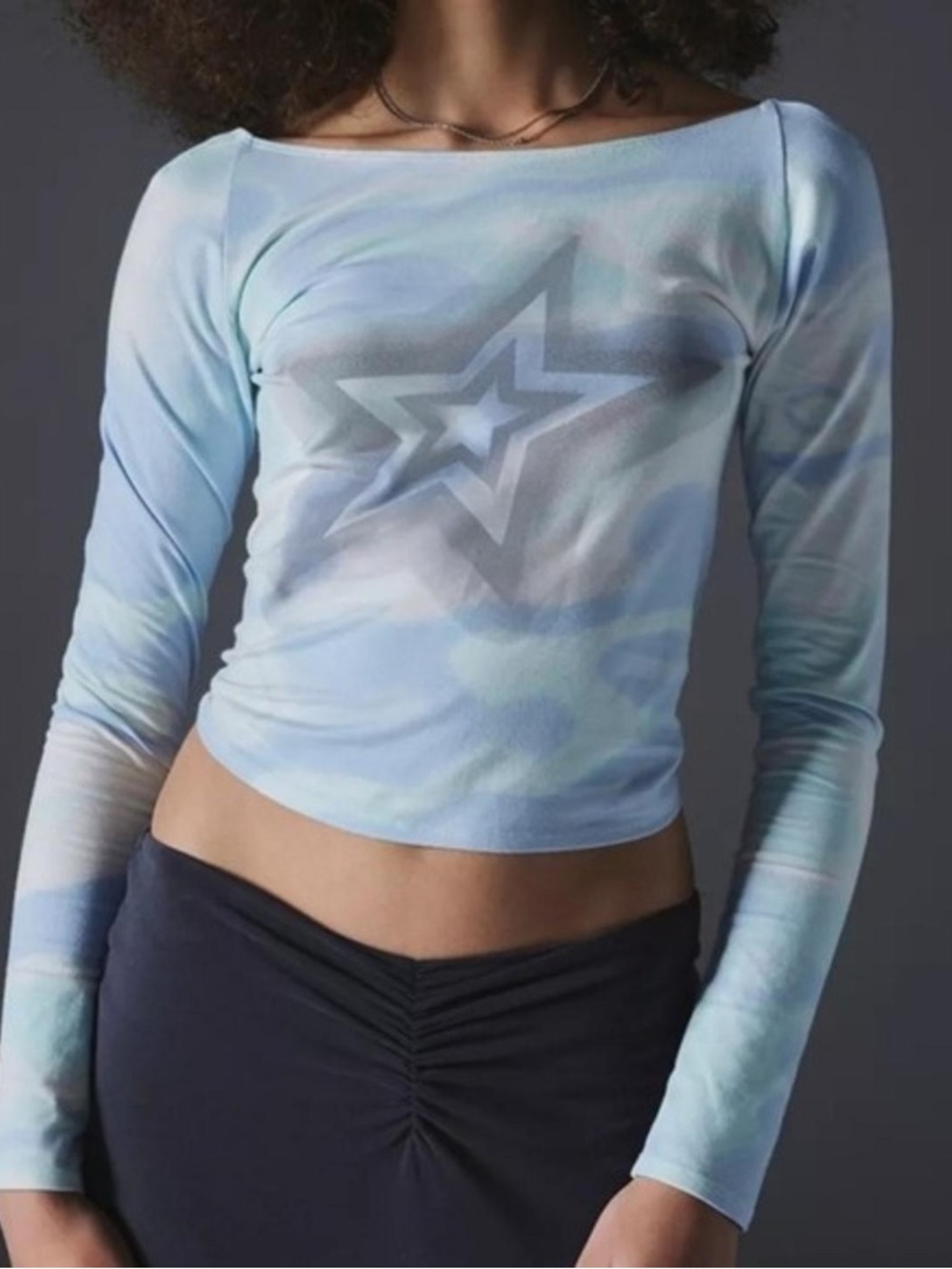 Urban Outfitters Silence + Noise Nadia Star Low-Back Top